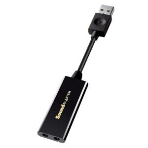크리에이티브 랩 사운드 블라스터 플레이! Windows 및 Mac용 외장 USB 사운드 어댑터 3개. 플러그 앤 플레이(드라이버 필요 없음). 24비트 96KHz 재생으로 업그레이드