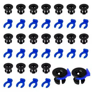 40PCS 보우덴 튜브 커플러 세트 - 1.75 커플링 콜렛 클램프 클립 및 3D 프린터 액세서리 고정 4mm 필라멘트
