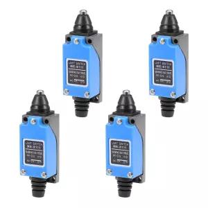 CNC 밀 3D 프린터 도어 스위치용 uxcell ME-8111 플런저 순간 제한 1NC+1NO 4Pcs