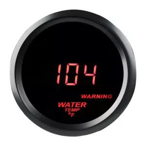 워터위치 2인치 52mm 수온 게이지 104-300 °F 수온계 키트 DC12V 자동차 트럭 해상 차량용 센서 포함