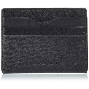 Perry Ellis 포트폴리오 남성용 카드 케이스 ID 지갑, 블랙, 원 사이즈