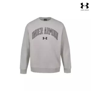 매장정품 UNDERARMOUR 언더아머 6014353-014 공용 APAC HWT 테리 맨투맨 1566982
