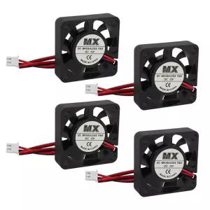 4Pcs 3D 프린터 냉각 팬 4010 송풍기 40X40X10mm 유압 베어링 용 브러시리스 DC 12v 24v