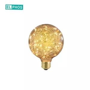 G95 램프 LED전구 엘포스 장식용백열다마 전구색 LED 은하수 2W전구
