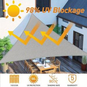 3X3X3M 방수 야외 뒷마당 세일 캐노피 캠핑 삼각형 UV 활동 텐트 시설 차양 천막