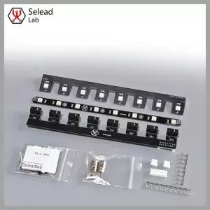 Seleadlab ERCF V2 업그레이드 PCB 리미트 스위치 엔드스톱 RGB LED 8 색 토끼 2.0 3D 프린터용 네오픽셀