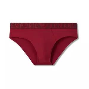 매장정품 EMPORIO ARMANI UNDERWEAR 엠포리오 아르마니 언더웨어 남성 자카드 밴딩 나일론 브리프 삼각팬티