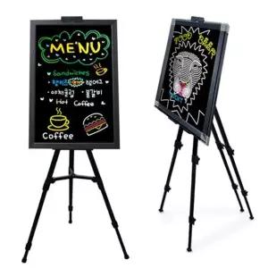 자석블랙 보드(50x70cm)+삼각이젤