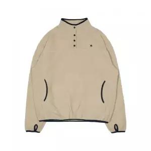 브랜드정품 THE COLDEST MOMENT TCM half button fleece pullover (beige) 162750