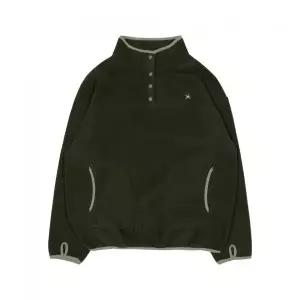 브랜드정품 THE COLDEST MOMENT TCM half button fleece pullover (khaki) 162751
