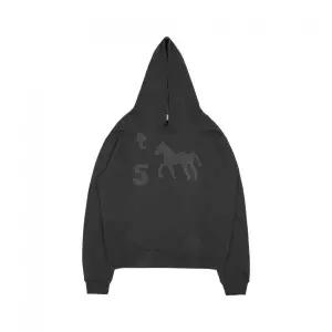 브랜드정품 THE COLDEST MOMENT TCM stripe horse hoodie (charcoal) 162757