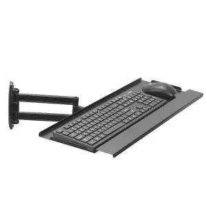 키보드 받침대 거치대 마우스 홀더 브래킷 PC 액세서리 벽걸이 트레이
