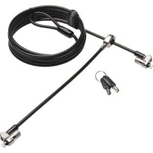 KENSINGTON MICROSAVER 노트북 기타 장치용 트윈 K65048WW 잠금 케이블 장치