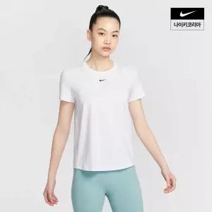 매장정품 NIKE 나이키 우먼스 원 클래식 드라이 핏 반팔 탑 FN2799-101 1589326
