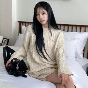 다잇템 [다잇템] 여자 핫팬츠 고무줄 드레스업 꽈배기 스웨터 빅사이즈 FW 세트 3331147