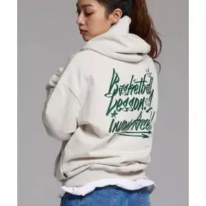 매장정품 CREAM SODA LAB 크림소다랩 바스켓볼 레슨.1 네추럴핏 후드 오트밀 그린 CEZK30P018 1577211