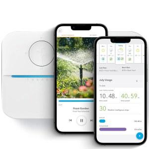 Rachio WiFi 스마트 스프링클러 컨트롤러(16존 관개 리모컨) u2013 앱 기반 스케줄링, 로컬 날씨 인텔리전스, 레인 스킵, 간편한 DIY 설치