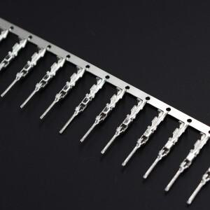 100PCS  커넥터 2.54mm 점퍼 와이어 케이블 핀 하우징 용 터미널 수