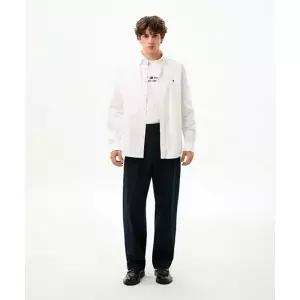 타미힐피거 TOMMY HILFIGER 머레이 투 플리츠 코튼 팬츠 T12G0WPC030MT1C1G 253883