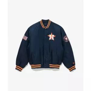 뉴에라 NEW ERA MLB 휴스턴 애스트로스 어센틱 스타디움 재킷 네이비 14742071 182807