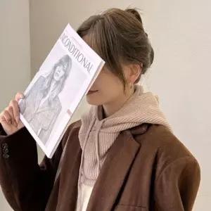 니트 바라클라바 여성 골지 후드워머 페이크 후드 페이크후드 페이크넥워머 니트넥워머