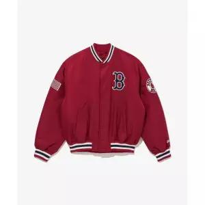 뉴에라 NEW ERA MLB 보스턴 레드삭스 어센틱 스타디움 재킷 레드 14742078 182815