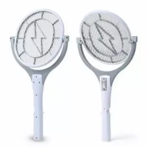 보성테크 90도 회전 모기채 USB 충전식 전기모기채 SIK-003