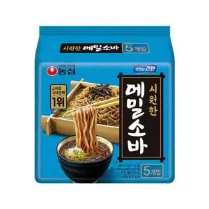 농심 메밀소바 40봉