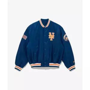 뉴에라 NEW ERA MLB 뉴욕 메츠 어센틱 스타디움 재킷 블루 14742065 182862
