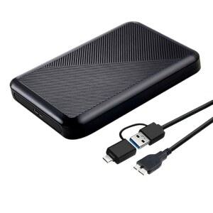 Tianken 1TB 울트라 슬림 휴대용 외장 하드 드라이브 USB 3.0 HDD 스토리지 - PC, Mac, 노트북, PS4, Xbox One용
