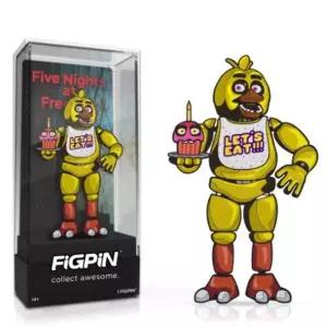 FiGPiN 클래식: FNAF Five Nights at F레드dy's - 치카 (#1616) (에디션 750 피스 한정판), 아연, 원석 없