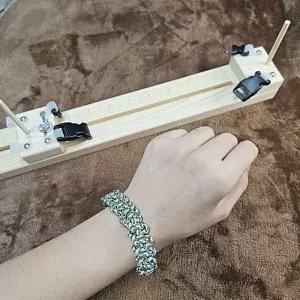 파라코드 팔찌 만들기 고급 지그틀 생존 끈팔찌 DIY 만들기 악세사리 키트