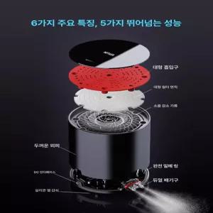 산소 공급기 펌프 에어레이션 발생기 소형 어항 기포