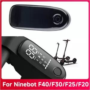Ninebot F40 F30 F25 F20 전동 스쿠터 F 시리즈 스케이트보드 계기판 플라스틱 부품용 대시보드 커버