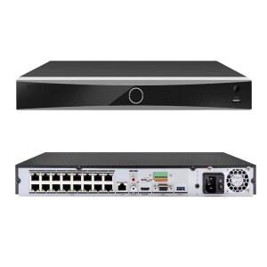 DS-7616NXI-K2 /16P 16CH 4K 16채널 PoE AcuSense NVR 네트워크 비디오 레코더(HDD 미포함) 사람/차량 감지, ONVIF /HIK IP 카메라