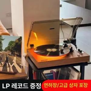 레코드 플레이어 턴테이블 스피커 LP 블루투스 빈티지