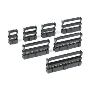 FC-6P FC-10P IDC 소켓 10 세트 2x5 핀 듀얼 로우 피치 2.54mm 커넥터 핀 케이블