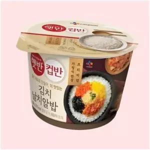 씨제이 햇반 컵반 김치날치알밥 188g 4507312
