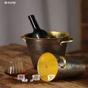 수제 아이스버킷 양주 사케 쿨러 일본식 칠링백 고급바