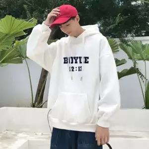 [하프클럽/]기모 후드티 남녀 커플 겨울 후드티