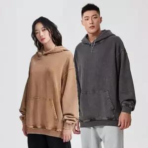 [하프클럽/]남자 후드티 긴팔 가을 후드 집업 회색