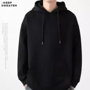 [하프클럽/]무지 후드티 루즈핏 남여공용 쭈리 면 후드티