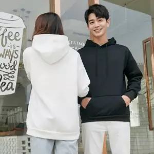 [하프클럽/]겨울 오버핏 후드티 남여공용 기모 후드셔츠 커플티