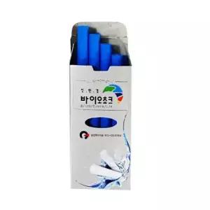 물크레용 바이오 초크 파랑색 (1갑10본) - 워터초크칠판용