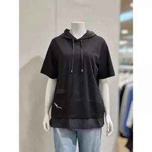 [베스띠벨리]베스띠벨리 세이브존02 후드 반팔티 BK-IBE2813-0 (49760281)