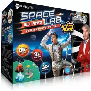 주판 브랜드 빌 나이의 VR 스페이스 랩 가상 현실 과학 키트 도서 및 인터랙티브 STEM 학습 활동 세트 버전