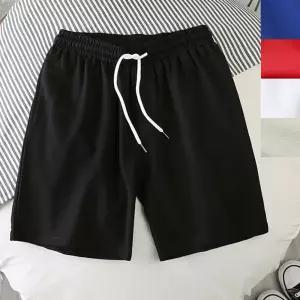 통기성 좋은 매쉬 남성 반바지 무지 허리밴딩 홈웨어 남자여름바지