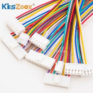 Keszoox 프리미엄 18AWG 와이어 커넥터 맞춤형 지원 JST 3.9mm VHR-2N 2-10N VH3.96 mm 10-100cm 길이