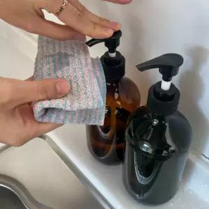 샴푸 공병 펌핑용기 디스펜서 그린 500ml 펌핑용기 샴푸통 샴푸공병