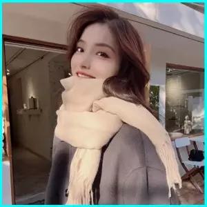 [하프클럽/]캐시미어 머플러 남자 여자 커플 목도리 울